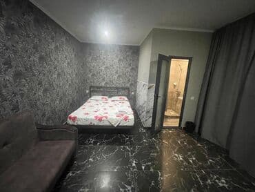 квартира бишкек аренда долгосрочно дизель: 1 комната, Круглосуточное заселение, Кондиционер, Бронь — 2