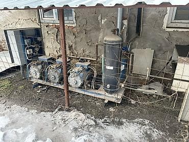 Холодильное оборудование: Промышленная холодильная установка с автоматикой и воздушным — 4