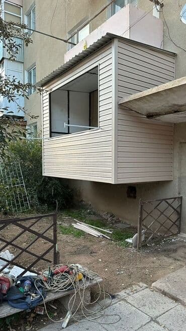 строительство домов из металлоконструкций: Услуги по строительству и отделке балконов и лоджий «под ключ» - — 2