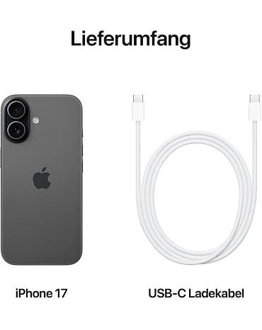 сумка шанел: IPhone 17, Новый, 256 ГБ, Black Titanium, Кабель, 200 % — 6