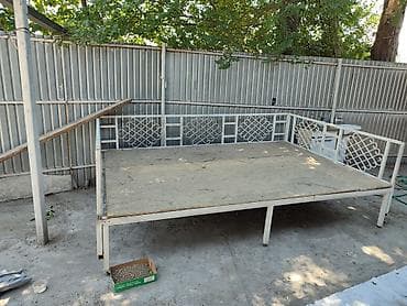 кресло кокон: Тапчан 3 x 2 x 40 м, Металл — 3