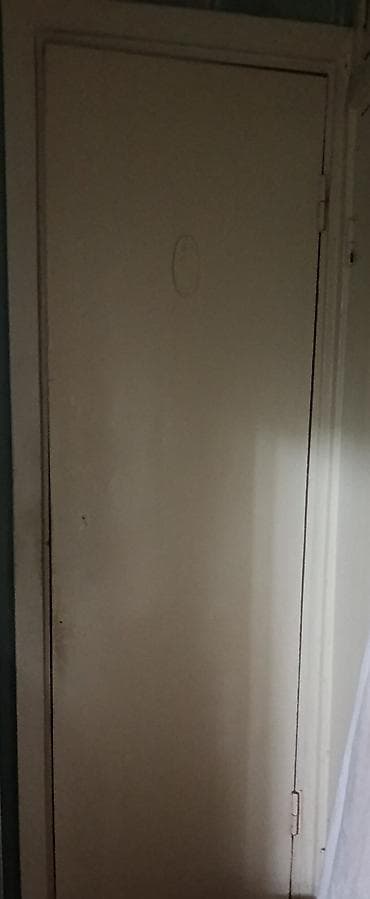 всё ссср: Межкомнатная дверь, Б/у, Со стеклом, Двухстворчатая, Деревянная, Распашная, цвет - Бежевый — 5