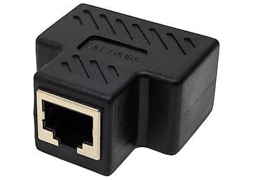 вайфай усилитель: RJ45 разветвитель (сплиттер) 1×RJ45 → 2×RJ45 - — 3