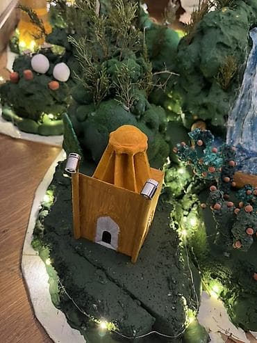 hi tech: Большой декоративный макет «Лесная долина» с подсветкой. - Ручная — 7