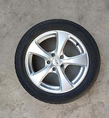 bbs diska: Колеса в сборе 225 / 50 / R 17, Лето, Б/у, Комплект, Легковые, Литые, отверстий - 5 — 1