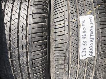 suv: Шины 235 / 55 / R 18, Лето, Б/у, Пара, Внедорожные (АТ/МТ), Bridgestone — 1