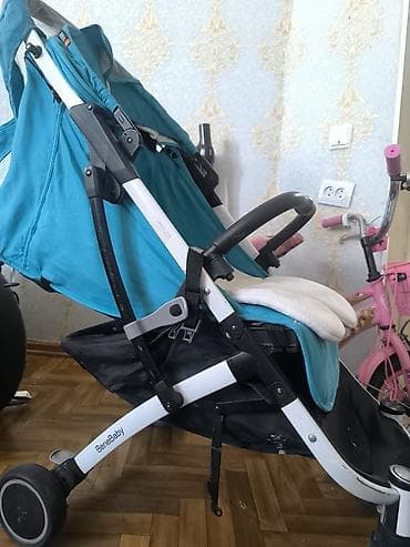 Прогулочная коляска BeneBaby (трость/книжка). - Компактное сложение lalafo.kg да Прогулочная коляска BeneBaby (трость/книжка). - Компактное сложение