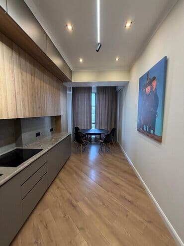 элитка токмок: 3 бөлмө, 92 м², Элитка, 10 кабат, Евроремонт — 1