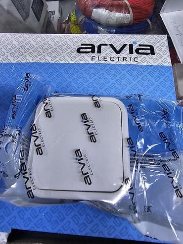 пластик: Электроустановочные изделия Arvia Electric Описание: - Серия — 6