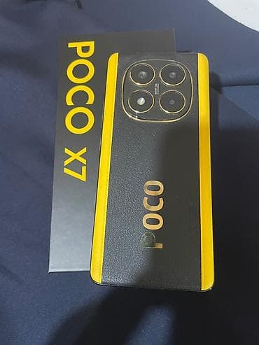 poco м7: Poco X7, Б/у, 256 ГБ, цвет - Черный, 2 SIM — 2