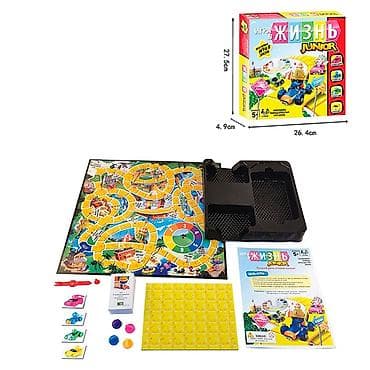 машина игра: Настольная игра Игра в Жизнь Junior (The Game of Life Junior) 🔥 — 1