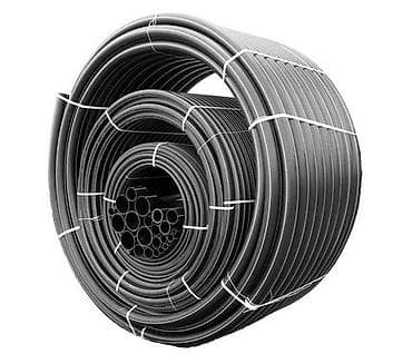 высокого давления: ТРУБЫ ПолиЭтиленовые (ПЭ) черные и синие 5, 6.3, 8, 10ти атмосферные — 1