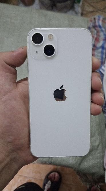 true: IPhone 13, 256 ГБ, белый true ton работает face id работает 85% акб — 1