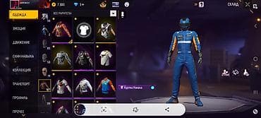 бандан: Игровой аккаунт Garena Free Fire с богатой коллекцией косметики и — 6