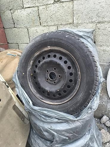колеса зима: Колеса в сборе R 15, Зима, 1 шт, Железные — 1