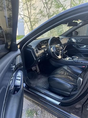 обмен на цивик: Mercedes‑Benz S‑Class (W222) в аренду с водителем ~Интерьер и комфорт — 4