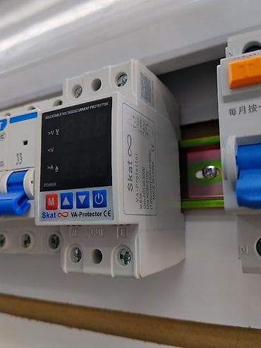 argus security systems: Регулируемый реле‑защитник по напряжению и току Skat VA‑Protector — 2