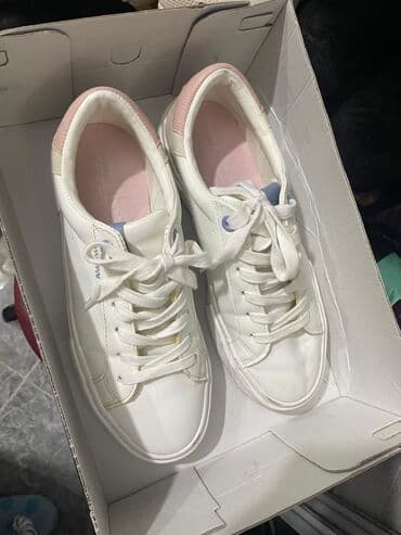 pull bear: Кроссовки, 36, 36.5, 35.5, PULL&BEAR, Новый, цвет - Белый, Самовывоз — 2