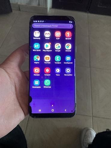 экран самсунг s8: Samsung Galaxy S8, цвет - Синий — 3