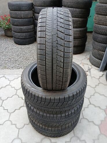 Шины 215 / 45 / R 17, Зима, Б/у, Комплект, Легковые, Япония, Bridgestone