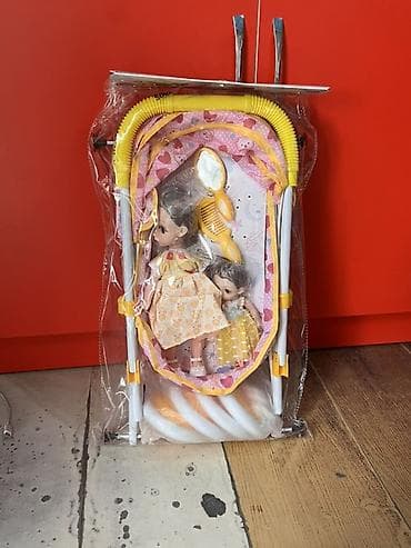 Детский мир: Игровые коляски для кукол (несколько вариантов наборов) - Складные — 3