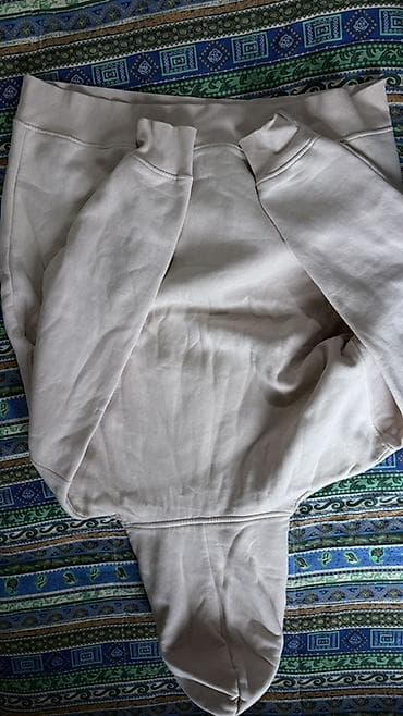 одежд: Толстовка с капюшоном, размер XXL, цвет — светло-бежевый (молочный) — 4