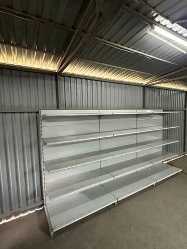 оборудование для магазина бу: Стеллаж Для посуды, Лофт, 200 см * 120 см * 50 см, 
Б/у — 1