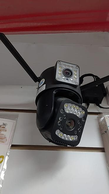 camera 360: Уличная поворотная Wi‑Fi/4G камера видеонаблюдения с двумя модулями - — 1