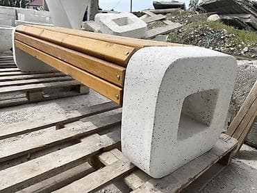 тапчан крават: Скамейка Со спинкой, Без крыши — 1