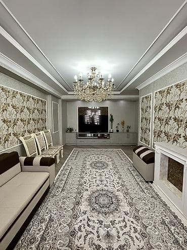 гранд орнок: 3 комнаты, 91 м², Элитка, 6 этаж, Евроремонт — 1