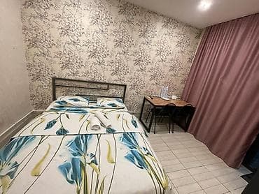 Бөлмөлөр: 1 бөлмө, Душ кабинасы, Жаздык, жууркан-төшөк каптары, Кондиционер — 2