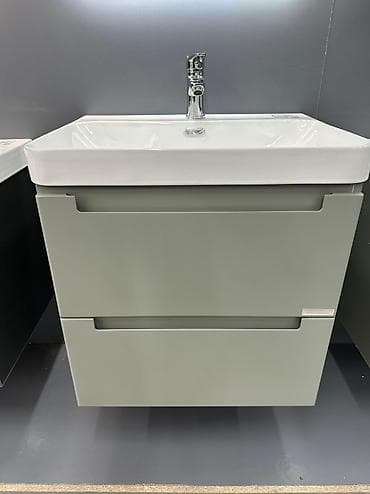 Раковина для ванной, Квадрат форма, Материал: Керамика, Размер: 30 x 45 см