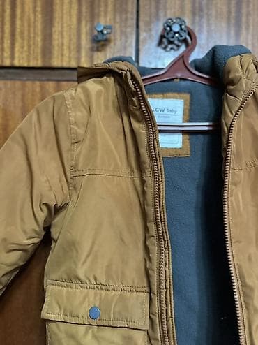 tech fleese: Пуховик, Короткая модель, С капюшоном — 2