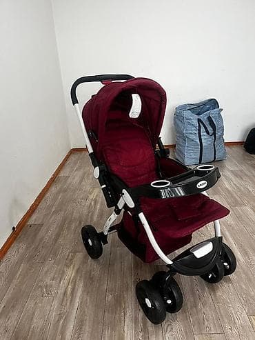 прогулочные коляски easygo virage: Детская прогулочная коляска, бордовая - Легкая рама из — 1