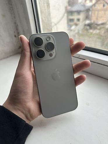 Техника жана электроника: IPhone 15 Pro Max, 256 ГБ, Natural Titanium — 1