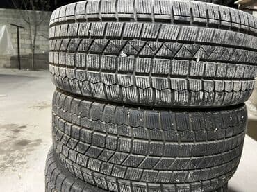 зимние шины на матиз: Колеса в сборе R 17, Зима, Б/у, Комплект, Легковые, Литые, отверстий - 5 — 3