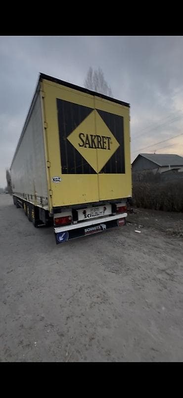 тягачи актрос: Тягач, MAN, 2005 г., Тентованный — 6