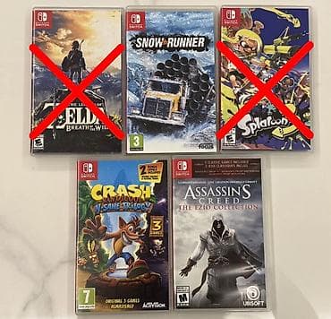 psp system: Игровые картриджи Всё в наличии кроме Zelda и Splatoon 3 Crash + — 1