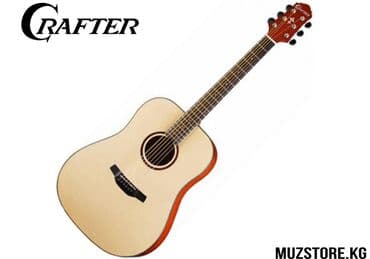 полуакустическая электрогитара: Верхняя дека гитары​ CRAFTER HD-250​ выполнена из ели Энгельмана — 1