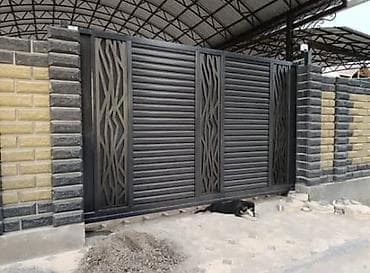 цинкование: Металлический забор, Другой материал, Декоративный, Покраска забора — 6