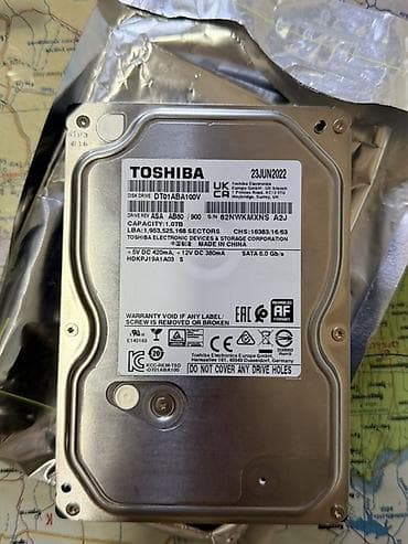 Жесткий диск TOSHIBA DT01ABA100V 1 ТБ - открыли в первые (масло) - — 1