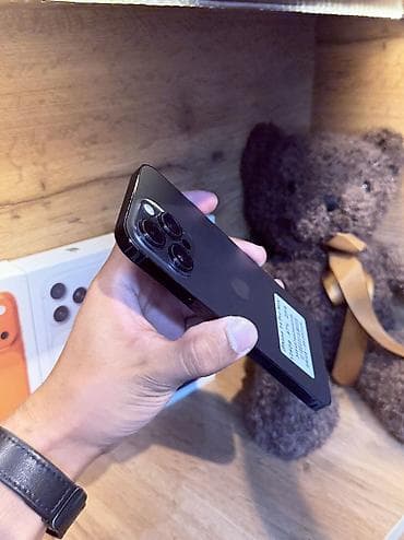 аифон бу: IPhone 14 Pro Max, Б/у, 128 ГБ, Графит, Зарядное устройство, Защитное стекло, Чехол, В рассрочку, 87 % — 5