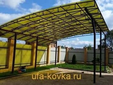 строительство домов из металлоконструкций: Бишкек навес для дома навес для мойки навес для плашодки навес для — 15