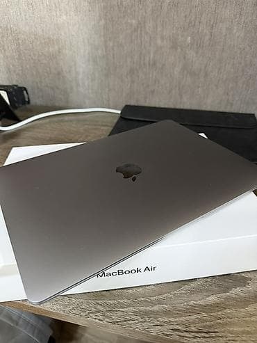 apple: Apple MacBook Air, цвет Space Gray. Ключевые особенности: - Экран — 2