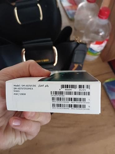 note 20 ultra: Samsung Galaxy A8s, Б/у, 128 ГБ, цвет - Зеленый, 2 SIM — 2