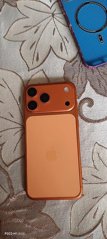 iphone 15 розовый: IPhone 17 Pro Max, Новый, Оранжевый, Чехол, 100 % — 1