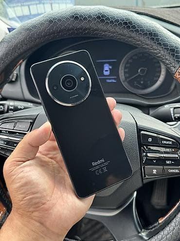 Redmi, Redmi A3, Б/у, 128 ГБ, цвет - Черный, 2 SIM