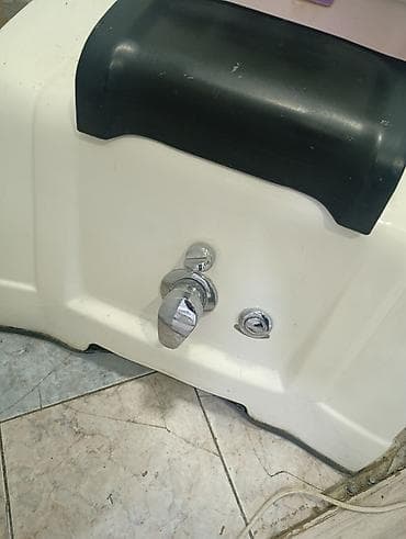 спа баня: Педикюрное СПА-кресло с гидромассажной ванной - Встроенная ванна для — 5