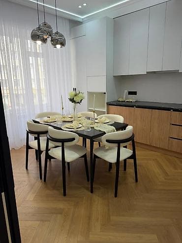 3 комнаты, 105 м², Асанбай мкр Элитка, 2 этаж, Дизайнерский ремонт — 1