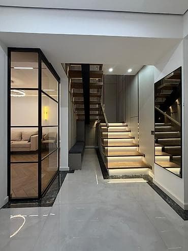 бишкек масковиский район: 3 комнаты, 90 м², Элитка, 9 этаж, Дизайнерский ремонт — 9